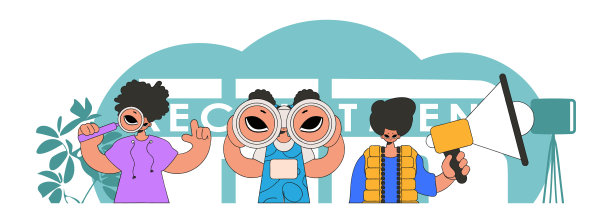 主题是人力资源工作者。在人力资源领域工作的团队。图片下载