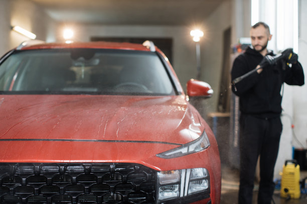 选择性聚焦前灯。图片下载