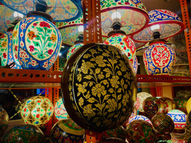 骆驼皮灯巴基斯坦骆驼皮灯图片下载