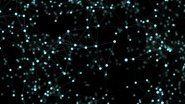 全球网络连接几何抽象背景图片下载