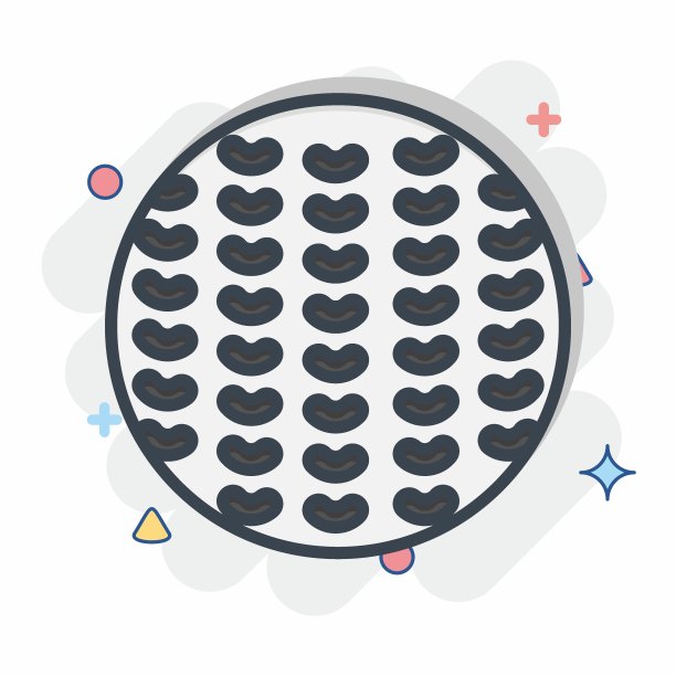 图标高尔夫球。与运动器材符号相关。漫画风格。设计简单，可编辑。简单的说明图片下载