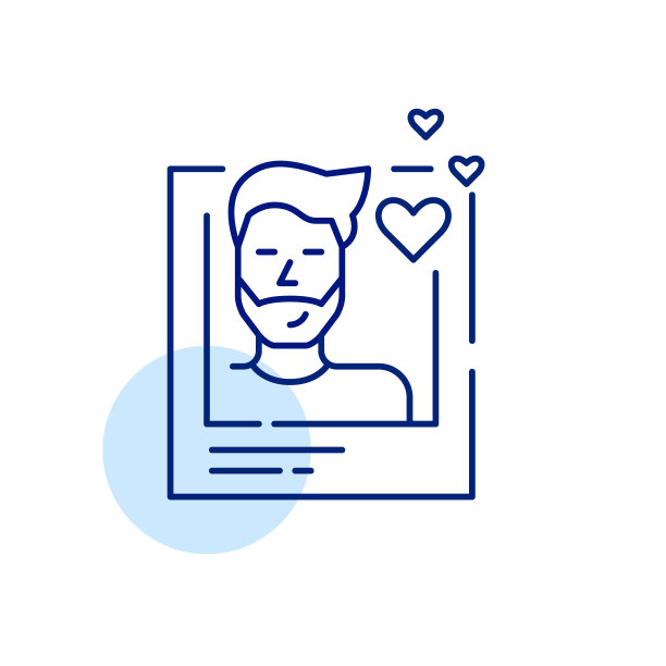 受欢迎的社交媒体博主获得多个赞。像素完美，可编辑的笔画线图标图片下载