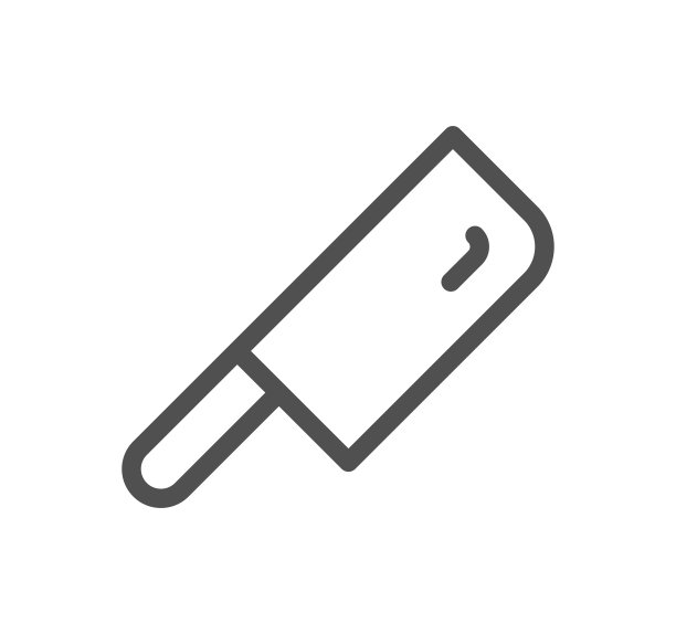 烧烤相关图标。图片下载