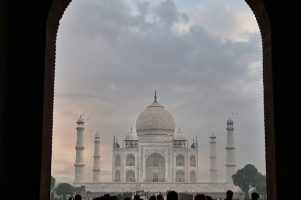 泰姬陵-阿格拉，印度，亚洲图片下载