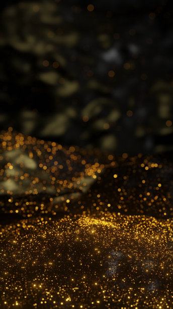摘要金光沙粒背景垂直三维渲染图片下载