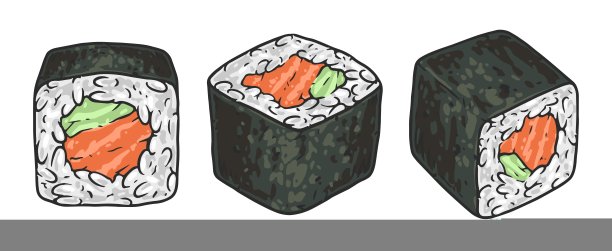 日本卷彩色徽记集图片下载