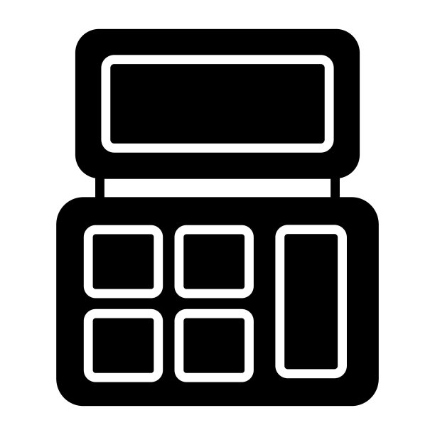 眼罩套件矢量图标，化妆设计图片下载