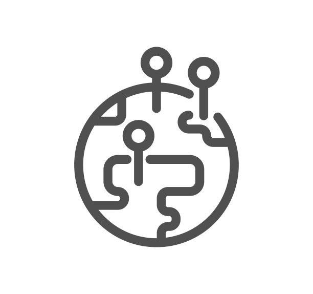 全球商业相关图标。图片下载