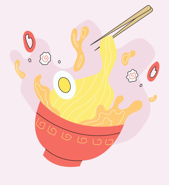 蔬菜拉面洒了图片下载