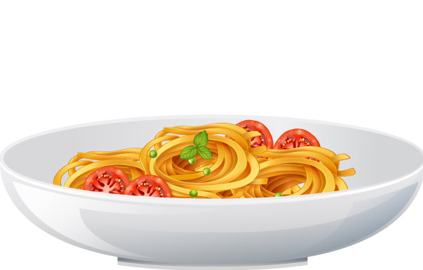 一碗番茄意大利面图片下载