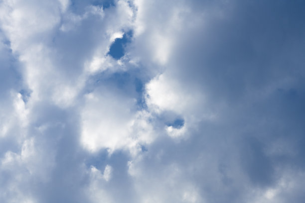 晴朗的天空云彩图片下载