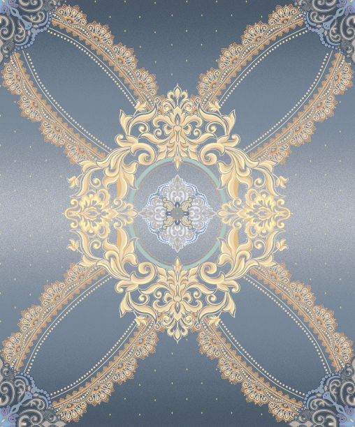 巴洛克风格的美丽无缝图案图片下载