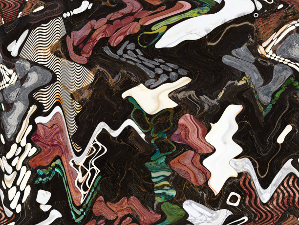 背景马赛克由水泥，大理石和装饰数字用途图片下载