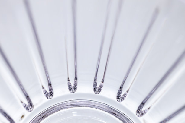 现代铅晶玻璃表面宏观纹理背景图片下载