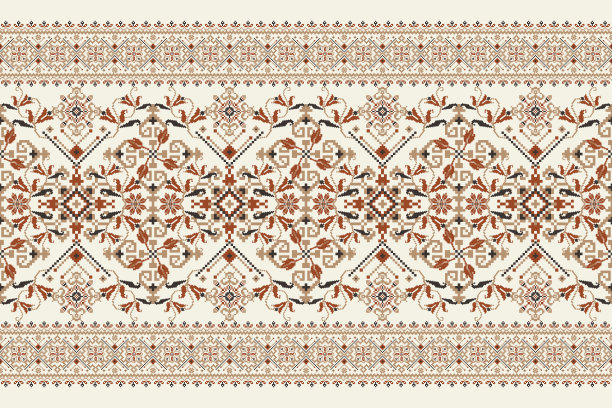 花十字绣图片下载