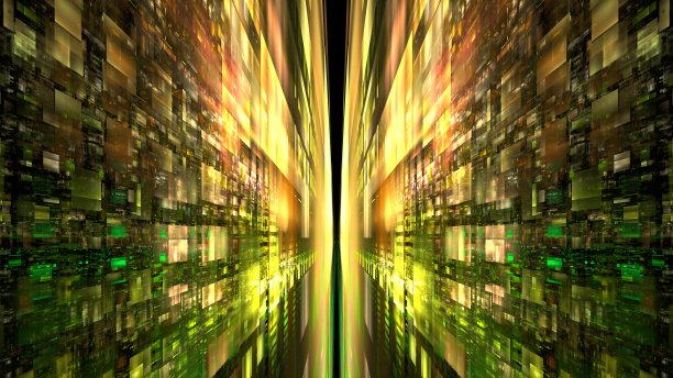 大数据传输云计算，数字信息数据库。高速的数学计算。未来科技，网络安全概念背景。三维渲染图片下载