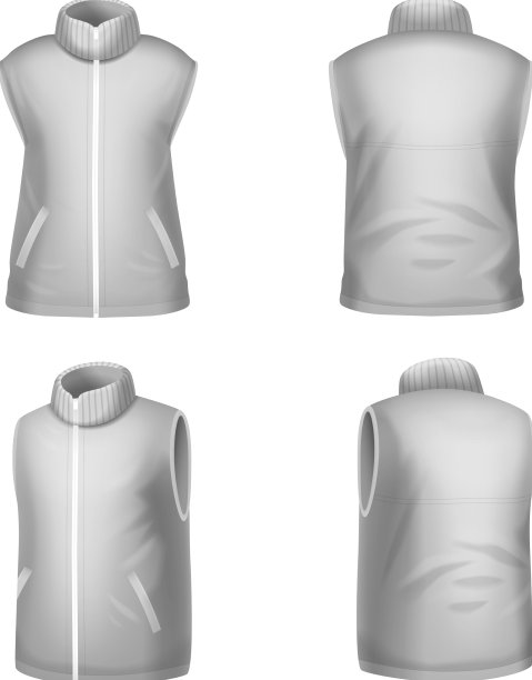 无袖夹克套装图片下载