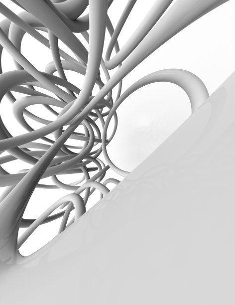 极简的银色抽象背景设计。图片下载