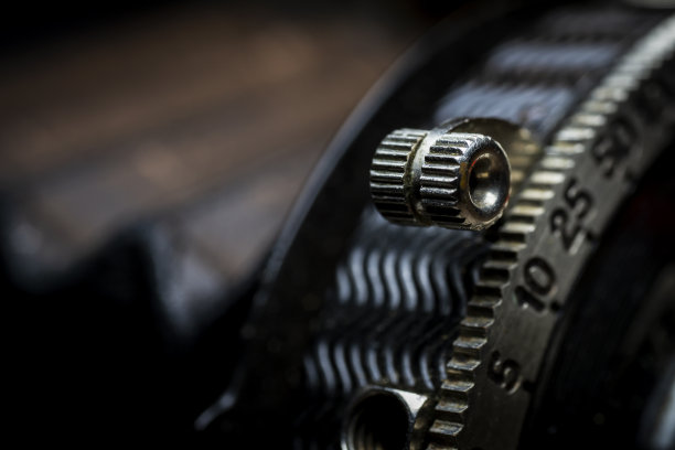 微距的复古照片相机细节图片下载