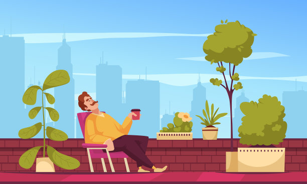 城市园艺概念图片下载