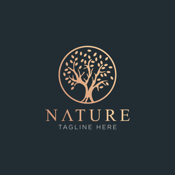 自然抽象与优雅的花卉点缀在一个圆圈图片下载