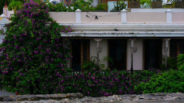 哥伦比亚卡塔赫纳创纪录的降雨图片下载