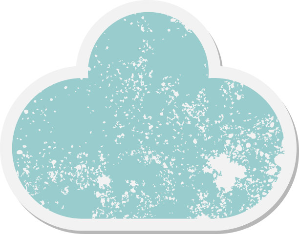 雨云垃圾贴纸图片下载