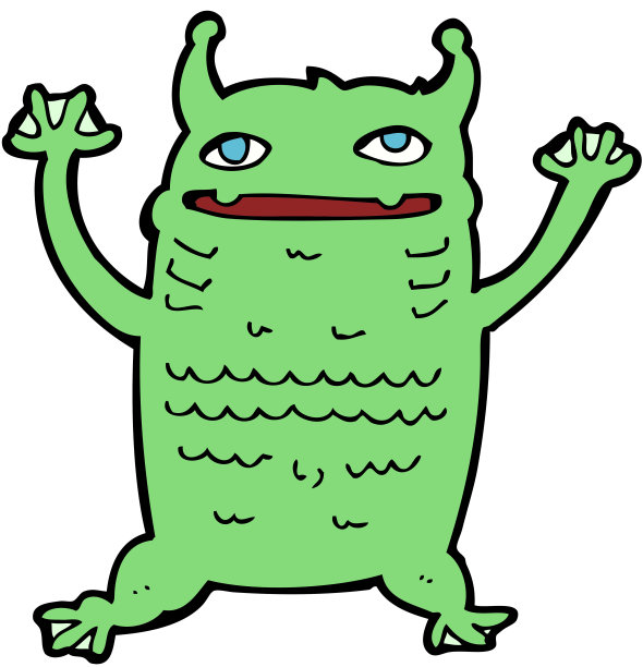 卡通小怪兽图片下载