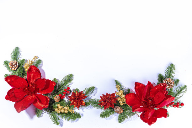 白色圣诞，新年背景图片下载