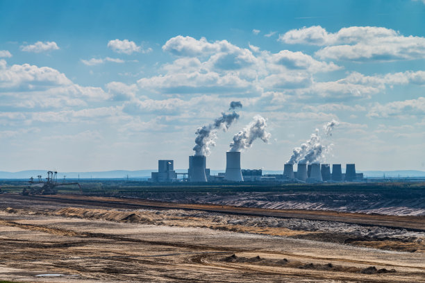 德国工业发电站用于生产电力图片下载