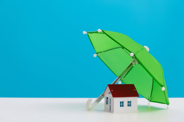 伞下的样板房图片下载