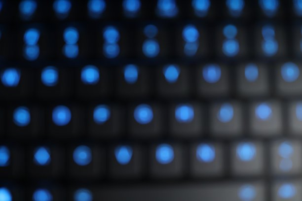 散焦键盘图片下载