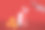 2023年农历新年快乐，可爱的小白兔兔戴着红色蝴蝶结，红色背景上有橘红色和梅花花，吉祥符号物品东方亚洲风格。图片下载