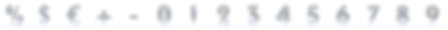 数字银灰色3d金融销售价格设定百分比美元欧元符号加减号0 1 2 3 4 5 6 7 8 9渲染孤立在白色背景上图片下载