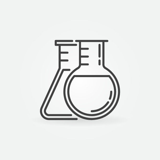 两个烧瓶图标图片下载