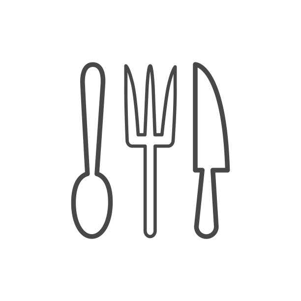 向量线性图标与厨房电器图片下载