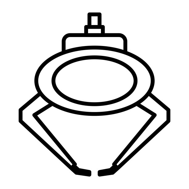 起重机游戏捕手孤立矢量插图。图片下载