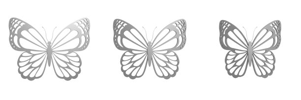 昆虫收集蝴蝶运动飞行3D插图图片下载