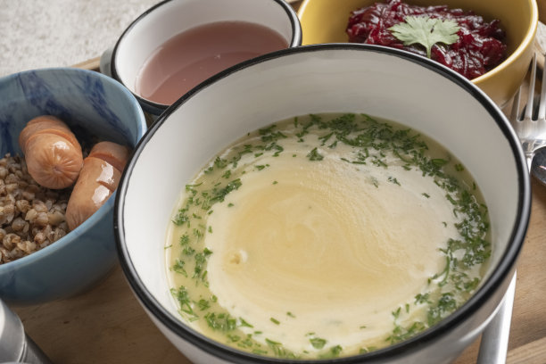 多道菜的碗午餐图片下载