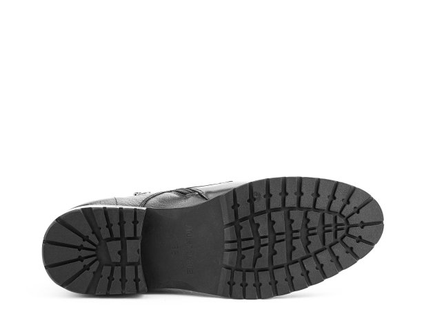 鞋底鞋，底部视图。鞋底特写孤立在白色背景。文本。元素的靴子。鞋的生产理念图片下载