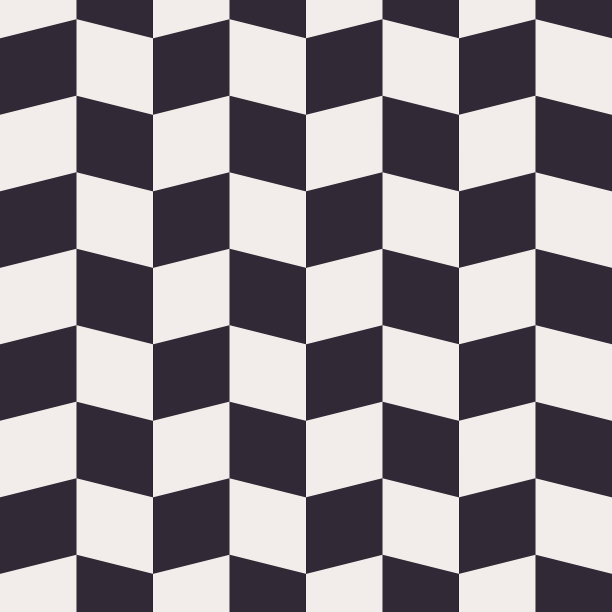 立体方形黑白彩色方格图案。图片下载