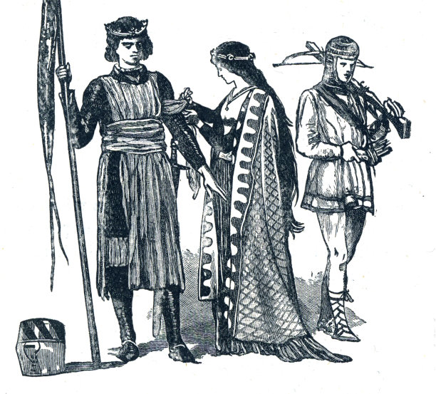 11世纪王子和公主的时尚图片下载