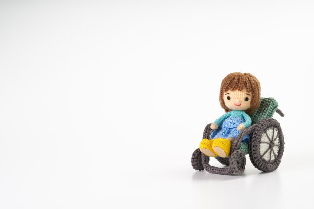 手工编织玩具。可爱又小巧的阿米鲁美娃娃。医疗与生活图片下载