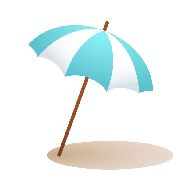 沙滩伞图片下载