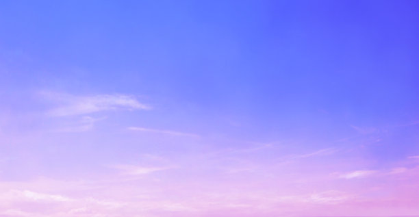 柔和的日出天空和云景观插图图片下载