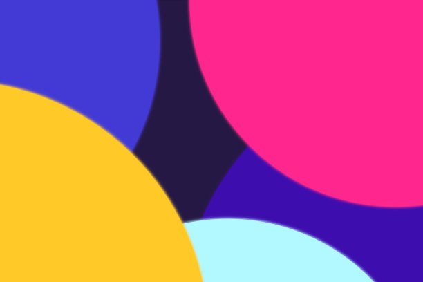 辉光霓虹灯现代抽象背景图片下载