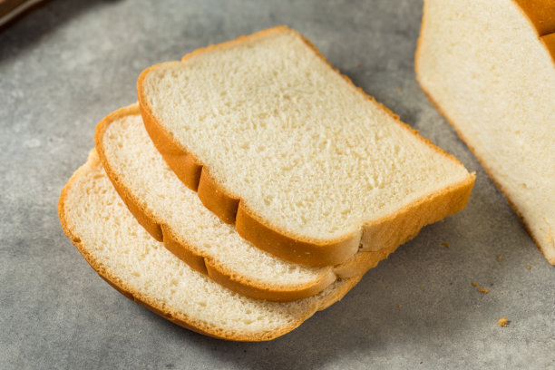 有机全麦白面包图片下载