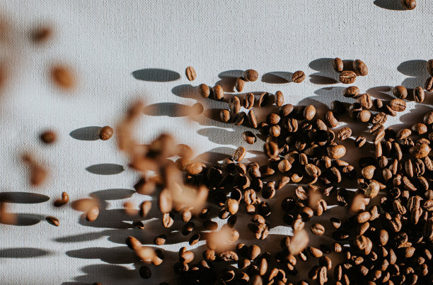 咖啡豆背景图片下载