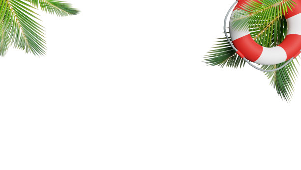 新鲜的绿叶在白色的黑土前面。三维渲染图片下载