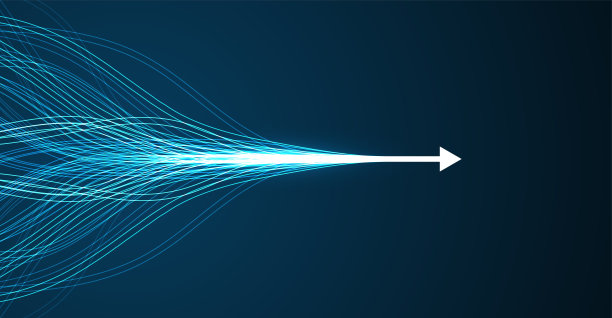 抽象箭头方向。技术背景图片下载